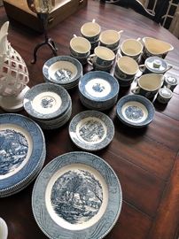Currier and Ives scenes on China