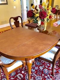 Dining Room Table with table pad