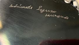 * Archimede  Seguso Murano Glass Bianco/Nero Horse Head #1	5.75in
* Archimede  Seguso Murano Glass Bianco/Nero Horse Head #2	5.5in