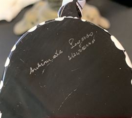 * Archimede  Seguso Murano Glass Bianco/Nero Horse Head #1	5.75in
* Archimede  Seguso Murano Glass Bianco/Nero Horse Head #2	5.5in