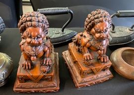 Chinese Foo Dogs Pair