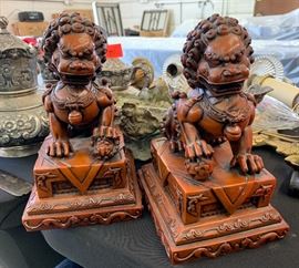 Chinese Foo Dogs Pair	