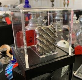 1895 Victorian Birmingham Silver Match Safe/Vesta