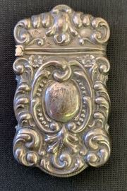 Sterling Silver Match Safe/Vesta 79