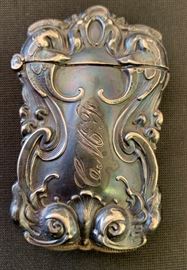 Sterling Silver Match Safe/Vesta 80