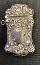 Sterling Silver Match Safe/Vesta 81