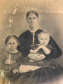 Antique Charcoal Portraits