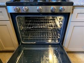 Samsung Stainless Steel Gas Range/Oven NX58H5650WS (Buyer Removal)	30x26x48 HxWxD