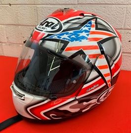 Arai RX-7 NICKY HAYDEN Laguna SECA Helmet Large	