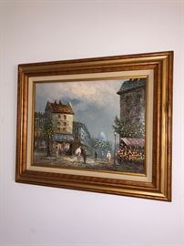 Framed artwork