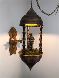 Working condition oil rain drip hanging lamp!