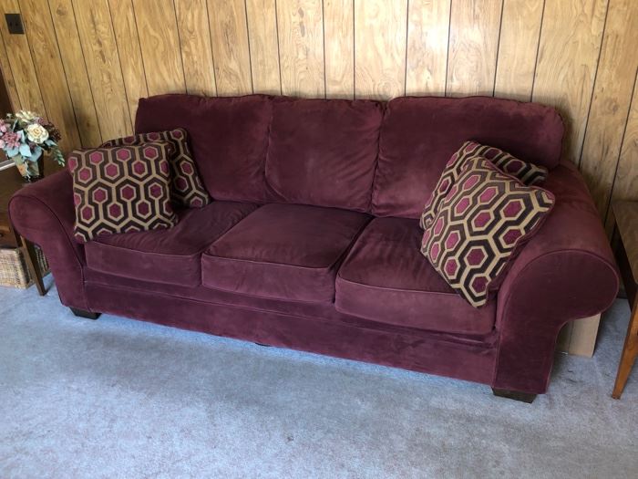 Upholstered sofa