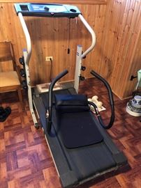 Treadmill and ad machine
