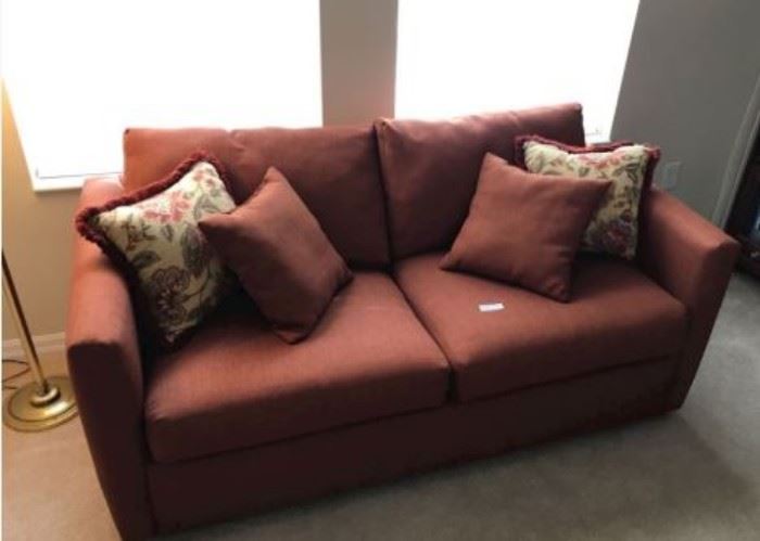 JUST REDUCED TO $50!  Sofa sleeper in great condition.                                                                                                                                             
                                                                                                                   All items MUST be picked up on March 21st or 22nd only.  If you are unable to do this please email rcullen@virtualparalegalny.com PRIOR to purchasing.
Sale has a house full of items available for sale, you are welcome to shop when you pick up your purchased items.  Lots of home decor, 2 closets FULL of ladies clothes and shoes, all like new and name brand, garage stuff, kitchen stuff etc.
                                                                                                         GREAT PRICES!