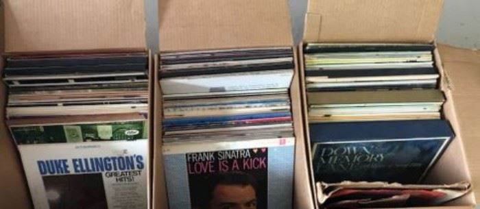 $50 for lot.  Vinyl records.  