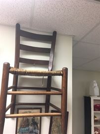 Handmade hickory chair