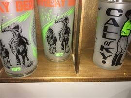 1972 Dery glasses and call of KY Holiday Inn glass 1972 also