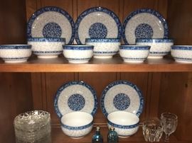 Japanese tea/lunch set for five