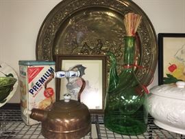 Collection of various collectibles 