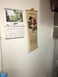 old calendars 