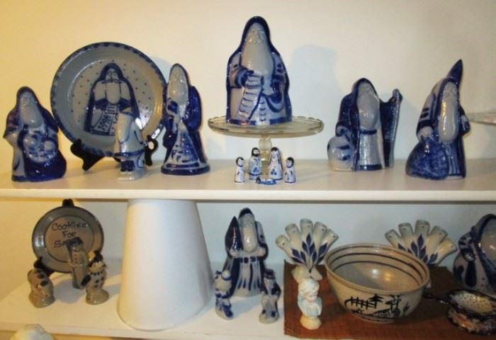 Eldreth Santa collection, Beaumont Brothers pottery