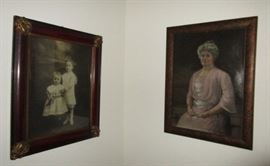 Antique photo, painting