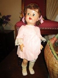 Vintage doll, some damage