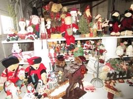 Vintage & modern Christmas decor