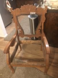 Oak Chair Frame $20!