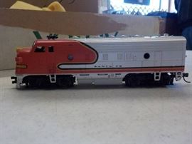 santa fe locomotive HO scale