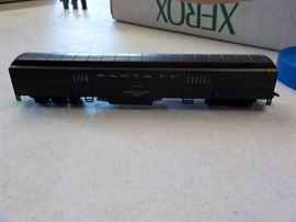 santa fe baggage car american railway express 1820 ...