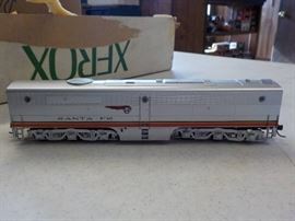 santa fe fire chief rail car HO scale