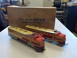 Rock island diesel ,double electric engine