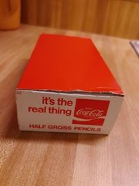 Box of 72 Coca Cola Pencils