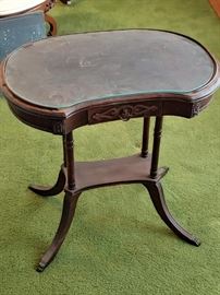 Antique One Drawer Side Table