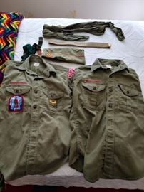 Vintage Local Boy Scout Uniform Items