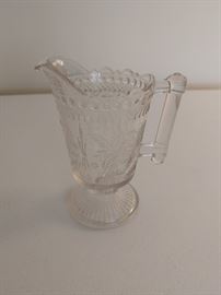 Pressed Glass Pitcher