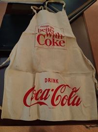 Vintage Coca Cola Apron