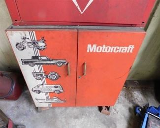 Motorcraft Metal Storage Cabinet