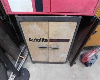 Metal Autolite Storage Cabinet