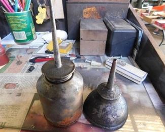 Old Oil Cans