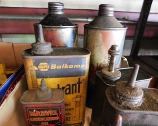 Old Oil Cans