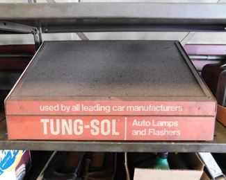 Vintage Tung-Sol Lamp and Flasher Display