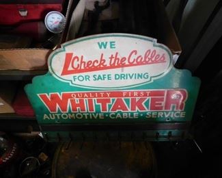 Old Whitaker Automotive Cable Display