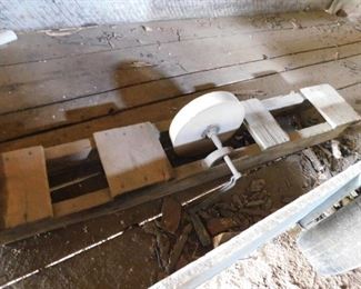 Primitive Sharpening Wheel