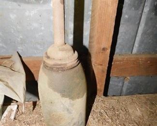 Old Mason Jar with Oil Spout