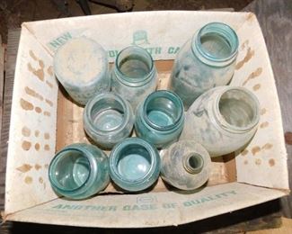 Blue Ball Jars