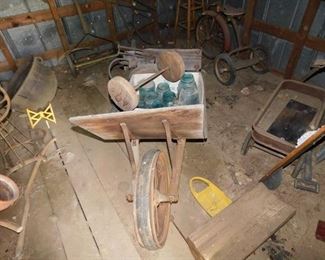 Primitive Wheelbarrow
