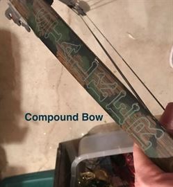 "Indian Stalker" bow and glove