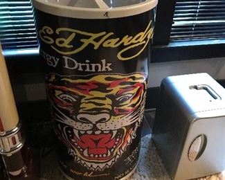 Ed Hardy drink cooler.